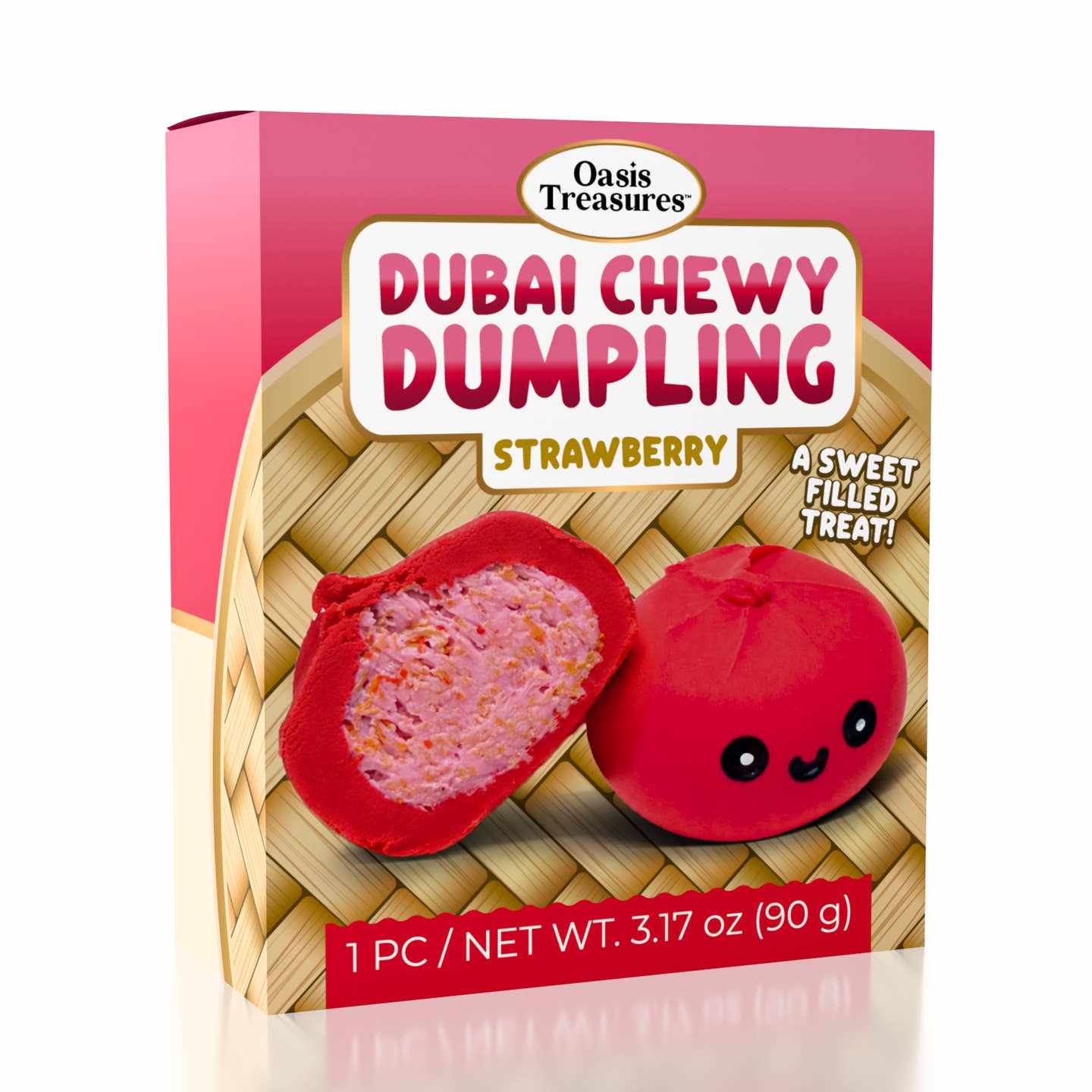 Strawberry Dubai Dumpling Candy