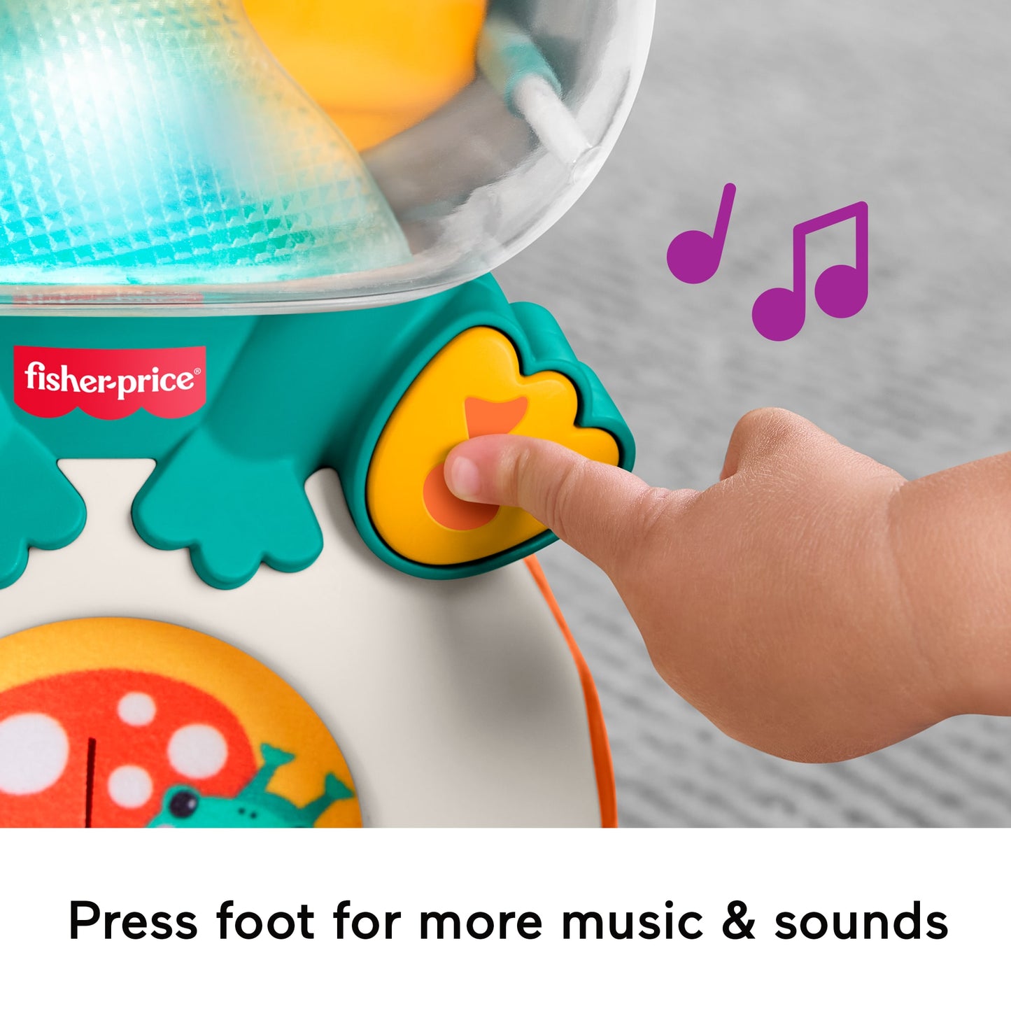 Fisher-Price® Light-Up & Roll Frog