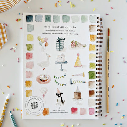 Celebration Watercolor Workbook