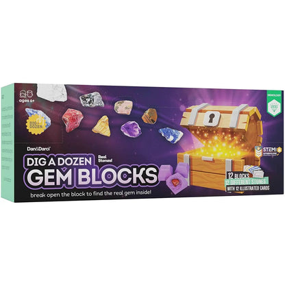 Dig a Dozen Gem Blocks