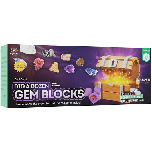 Dig a Dozen Gem Blocks