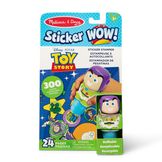Sticker Wow Buzz Lightyear