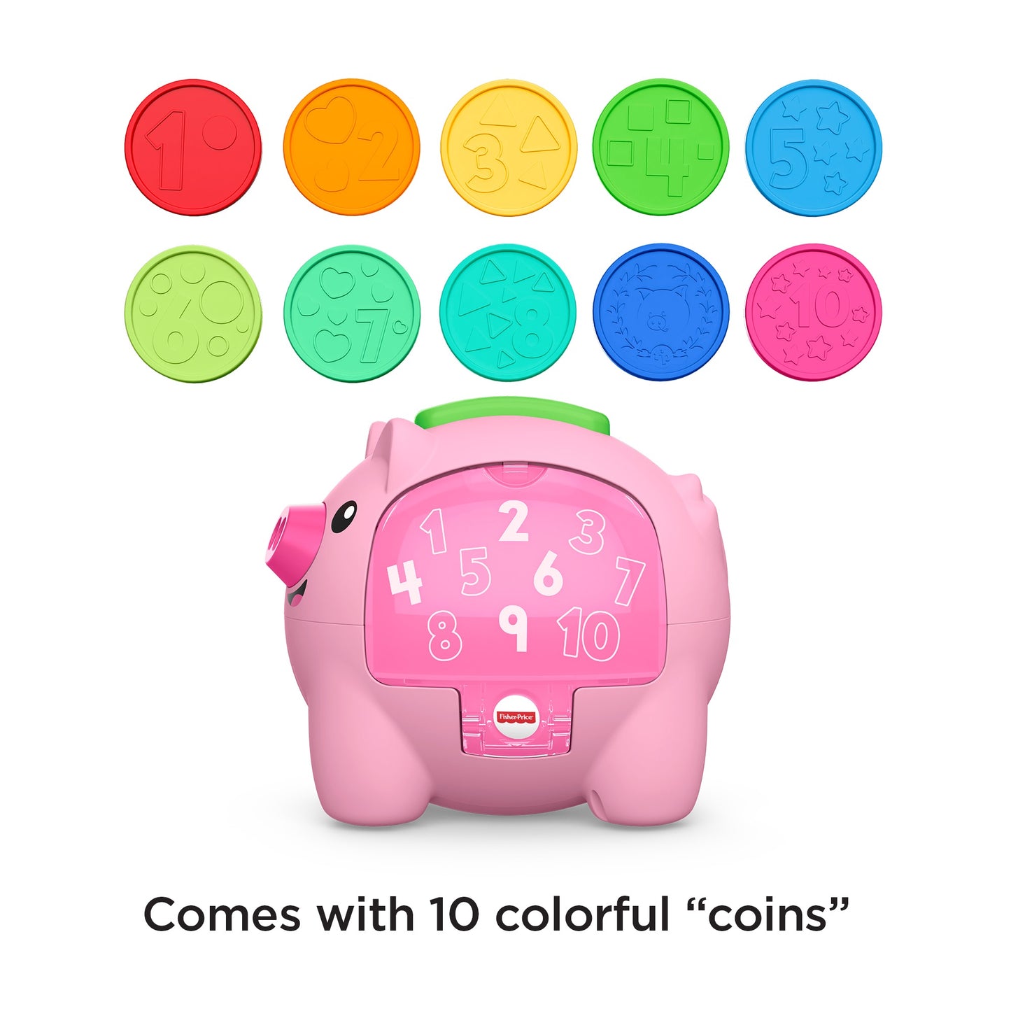 Fisher-Price® Laugh & Learn® Count & Rumble Piggy Bank