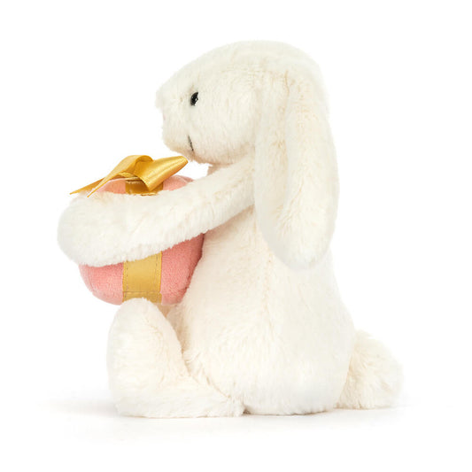 Bashful Bunny W/Present