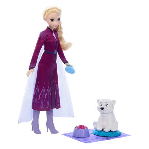 Elsa & Bear Cub Play Set