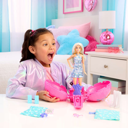 BARBIE® Roll & Reveal™ Pop Star Doll and Accessories