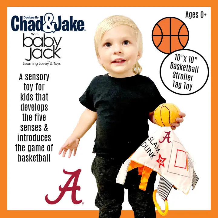 Alabama Basketball Stroller Toy