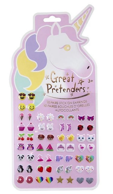 Unicorn Stick on Earrings
