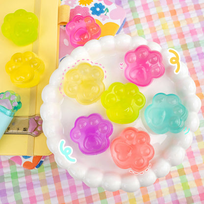 Pearl Kitty Paw Chubby Chibi Squishy