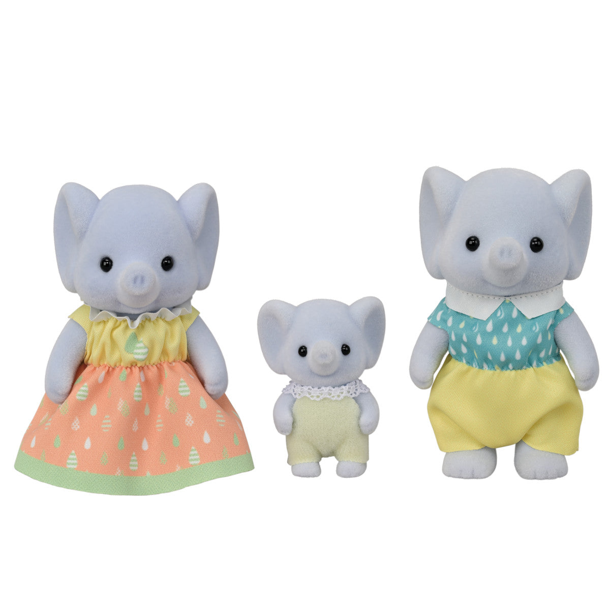 Calico Elephant Trio
