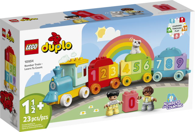 Number Train Learn Count