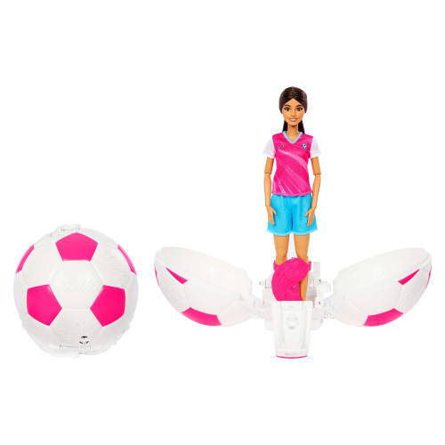 BARBIE® Roll & Reveal™ Soccer Player Doll and Accessories
