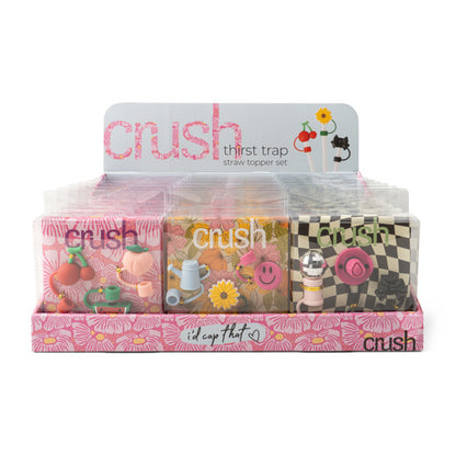 Crush Straw Toppers