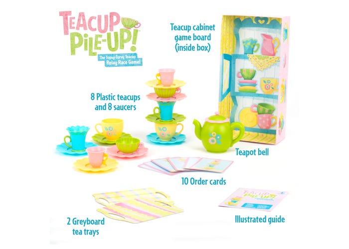 Teacup Pile-Up!™ Relay Game