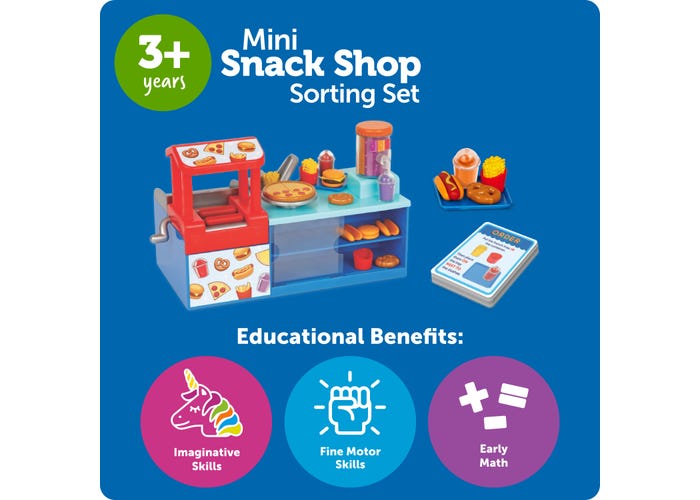 Mini Snack Shop Sorting Set