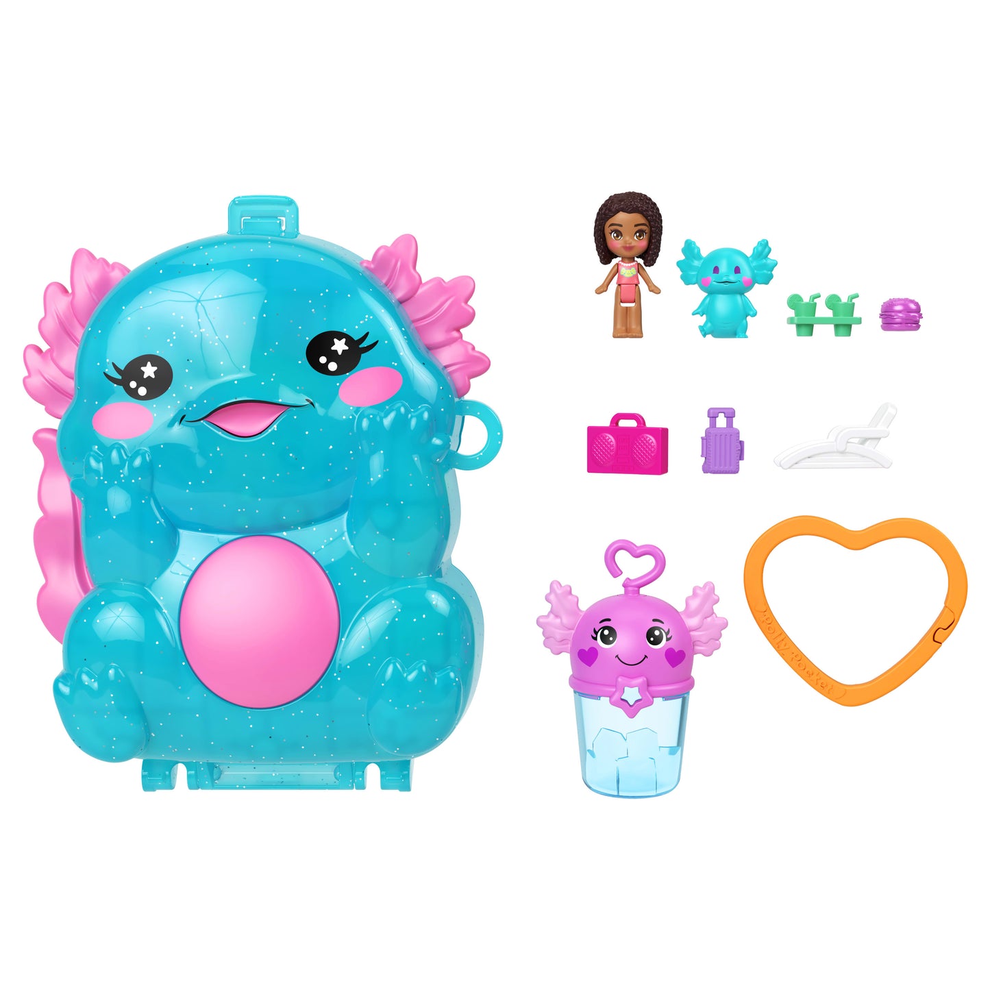 POLLY POCKET™ Axolotl Adventure Compact