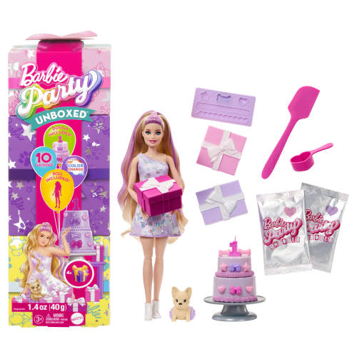Barbie Party Unboxed Doll