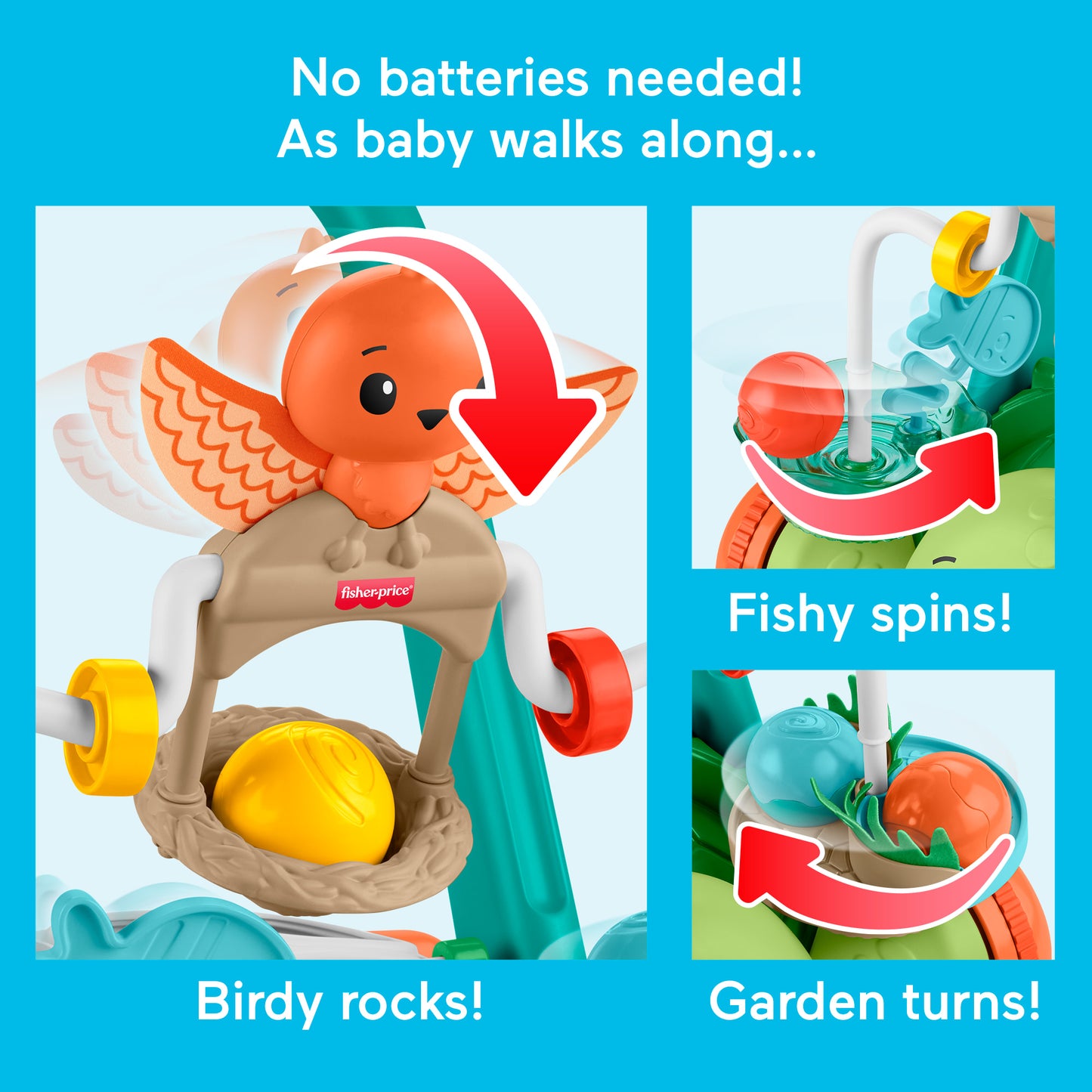 Fisher-Price® Moves with You™ Turtle Walker