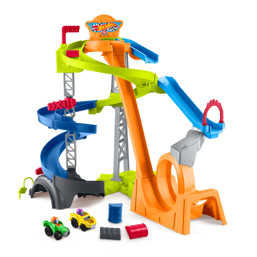LP Hot Wheels Spiral Tower Set