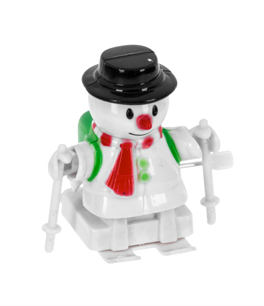 SKIING SNOWMAN WIND UP
