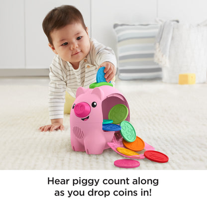 Fisher-Price® Laugh & Learn® Count & Rumble Piggy Bank