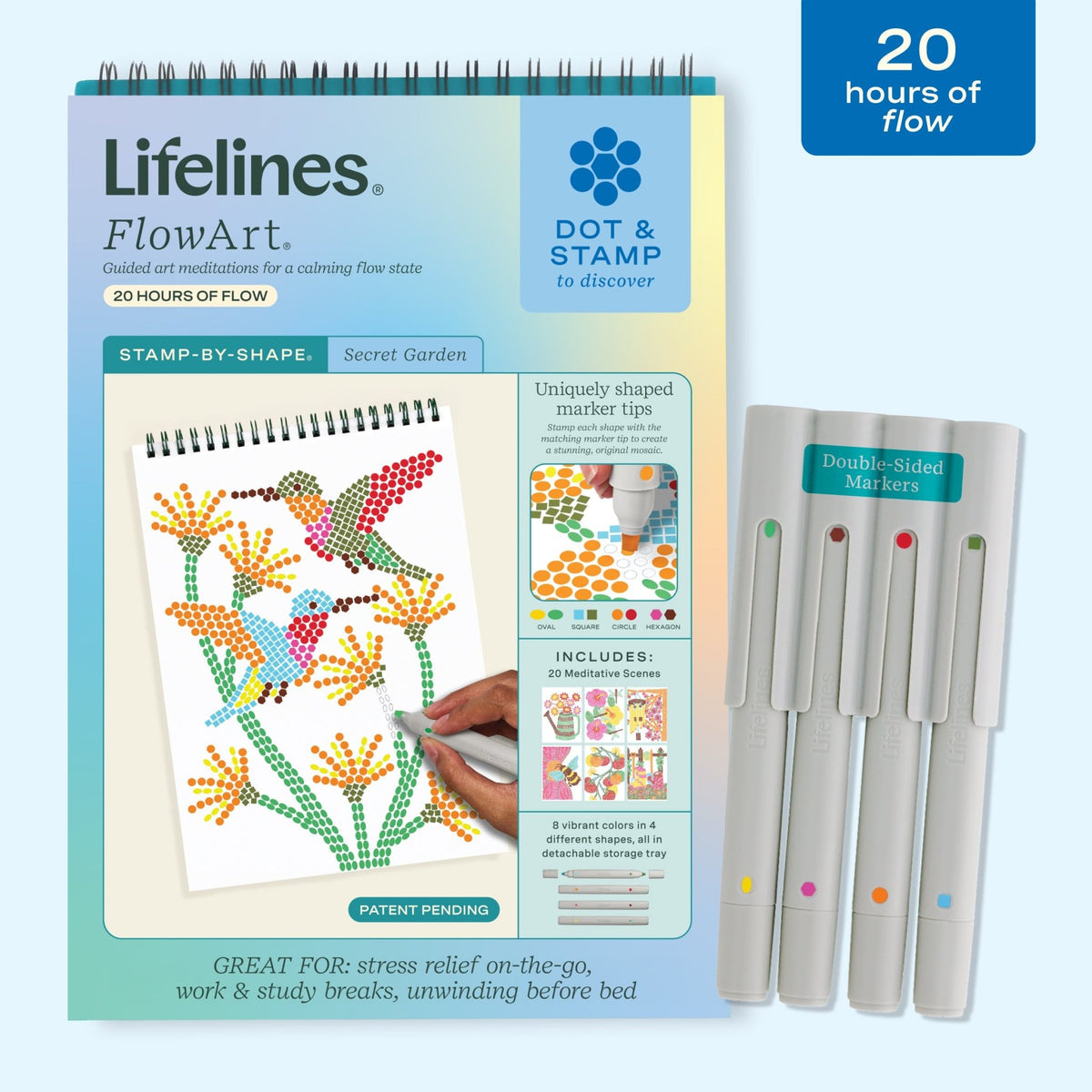 FlowArt® - Secret Garden Stamp by Shape