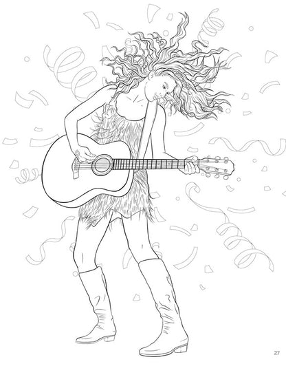 Taylor Swift Color Activity Book