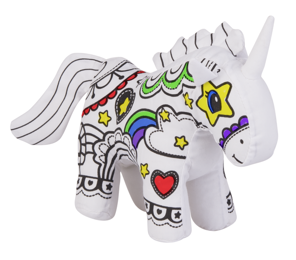 Unicorn Coloring Kit 7"