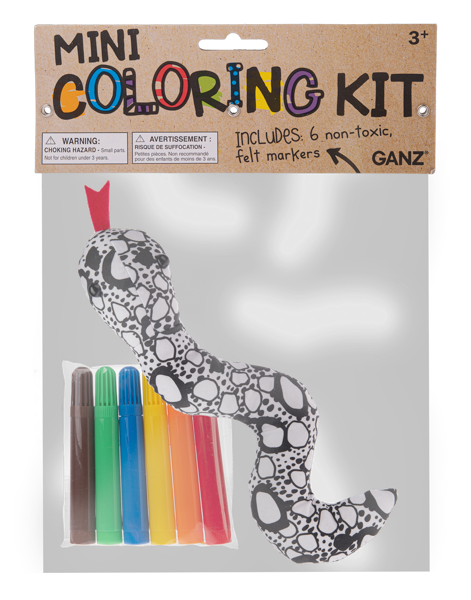 Snake Coloring Kit 9.5"