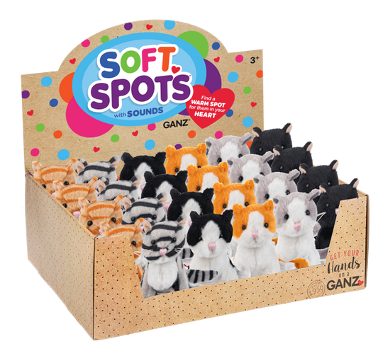 Soft Spot Kittens 5" Ast