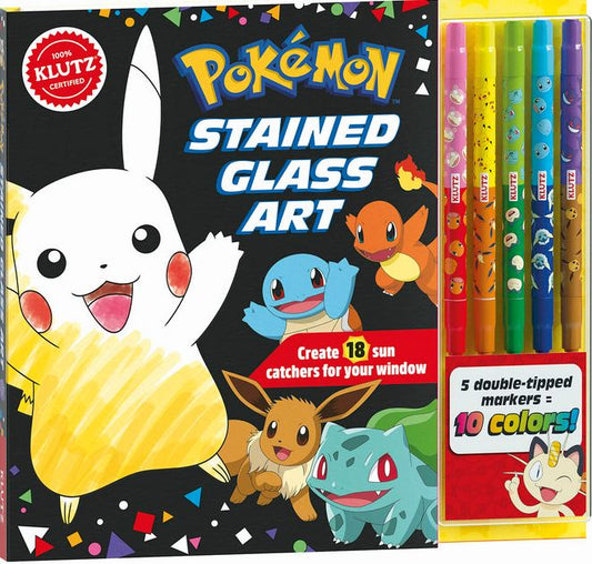 Pokemon Stained Glass Art