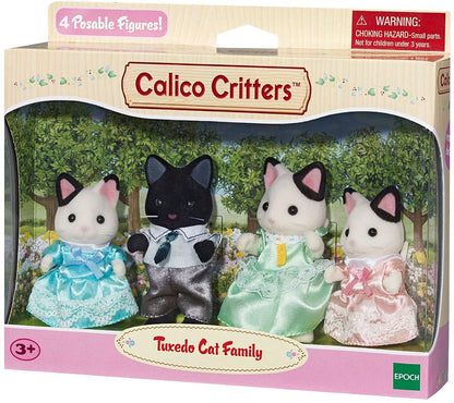 Calico Tuxedo Cat Family