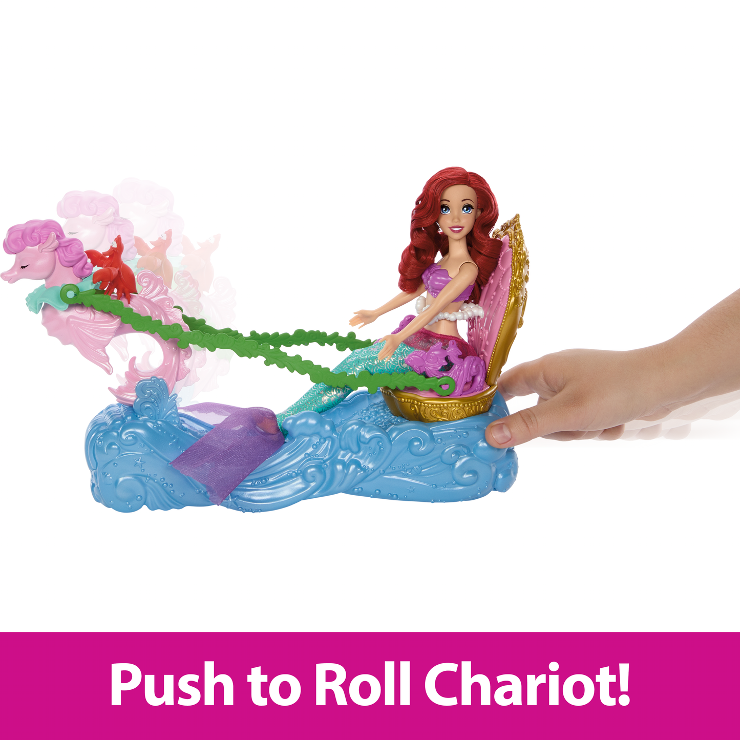 Ariel & Chariot Playset