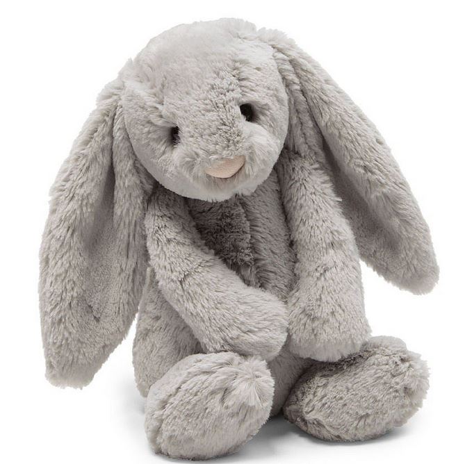 Bashful Grey Bunny Med