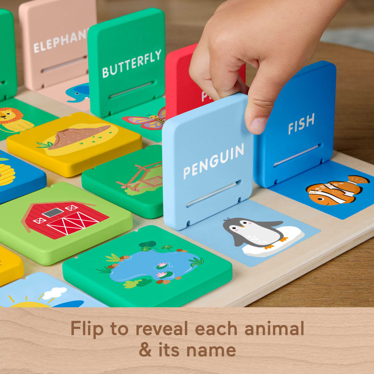 LIFT & REVEAL FLIP BOARD