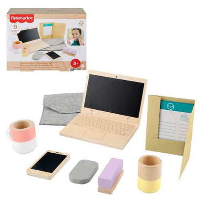 Fisher-Price® Wooden Work From Home Set
