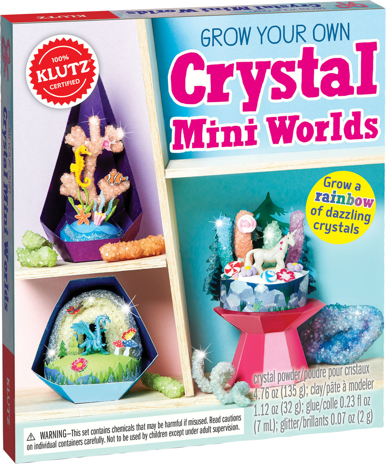 Grow Crystal Mini World