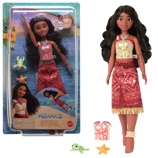 Disney Moana 2 Swimming Doll