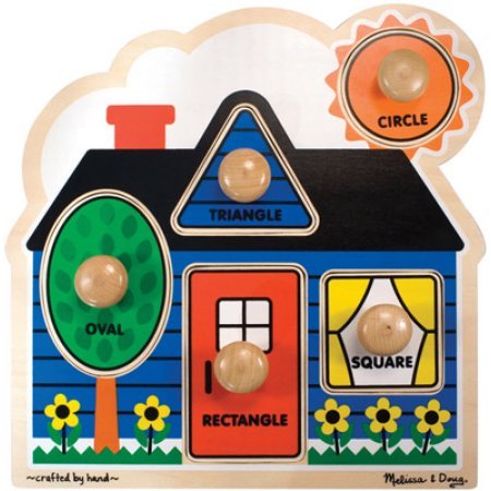 Shapes Jumbo Peg Puzzle