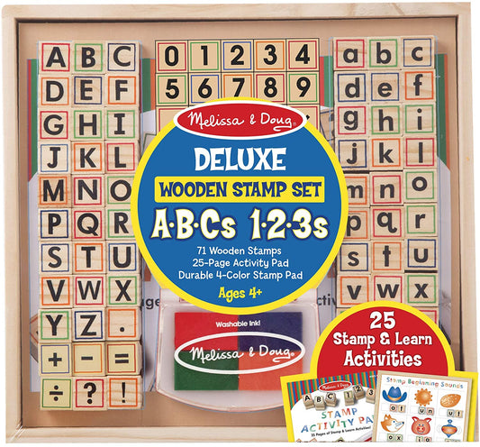 Abc and 123 Stamps