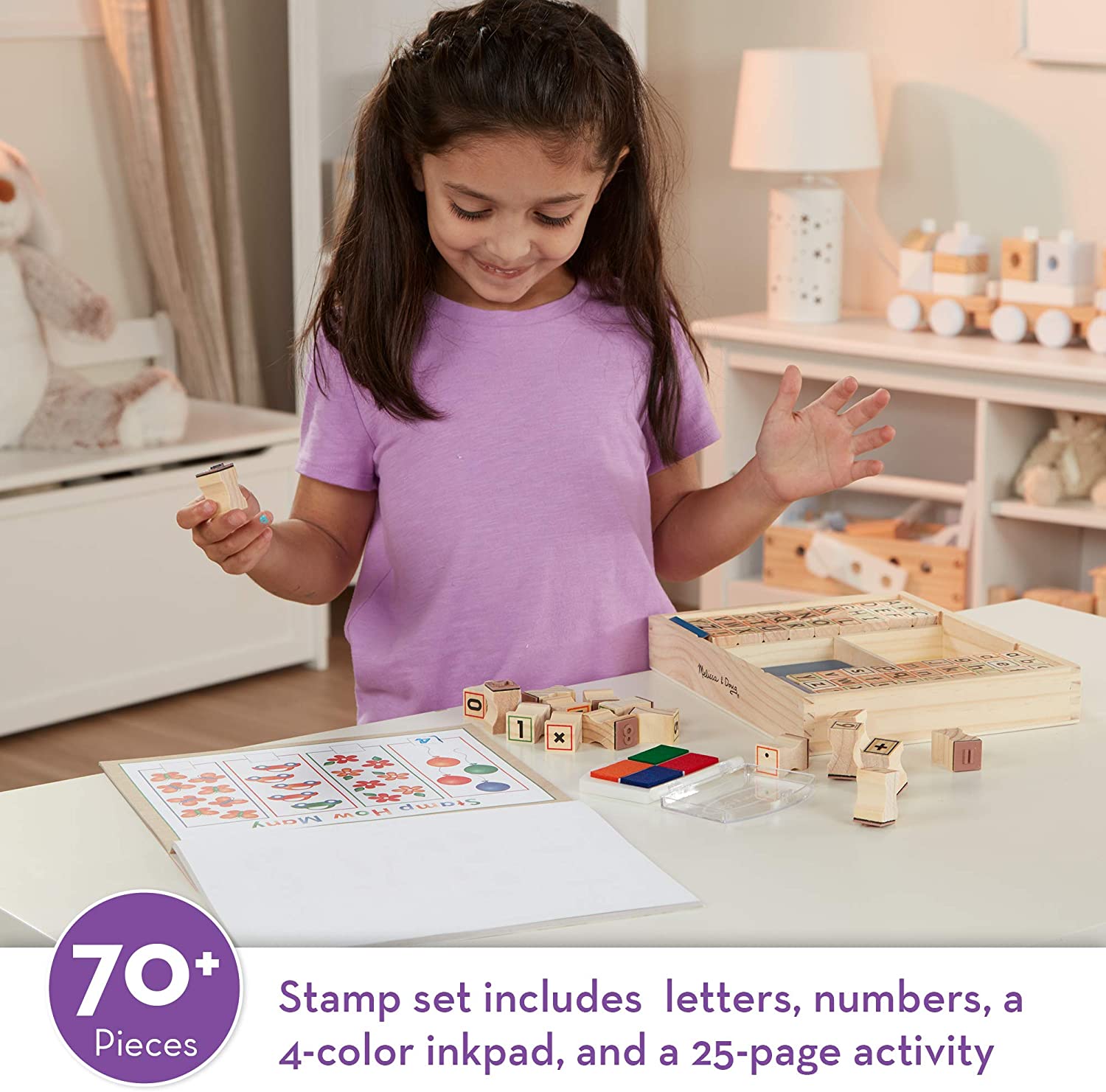 Abc and 123 Stamps