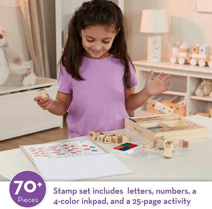 Abc and 123 Stamps