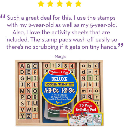 Abc and 123 Stamps