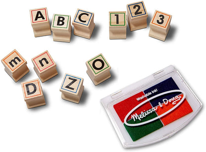 Abc and 123 Stamps