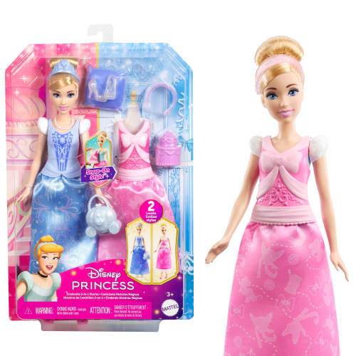 Cinderella 2-in-1 Doll