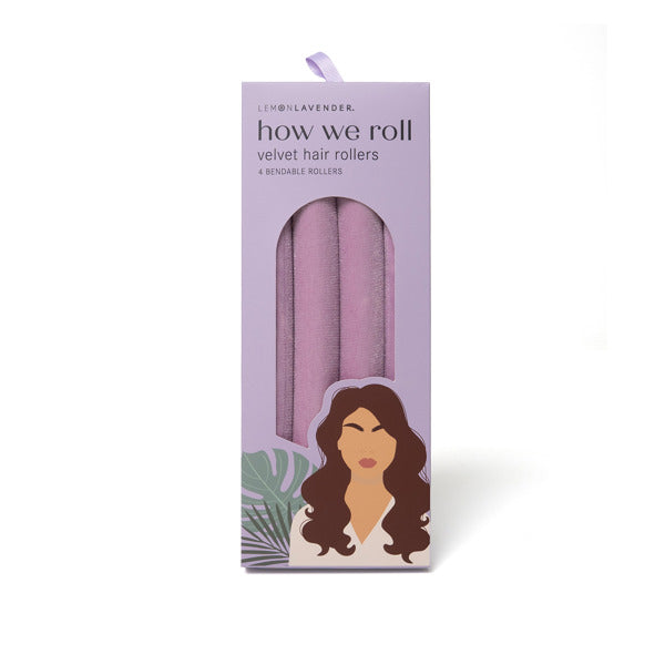How We Roll Velvet Hair Rollers
