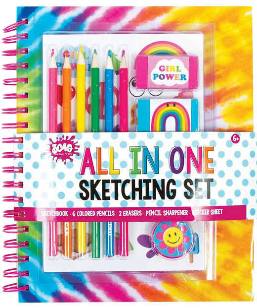 Sketching Set Tie Dye