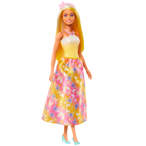 Barbie Royal Doll Yellow Dress