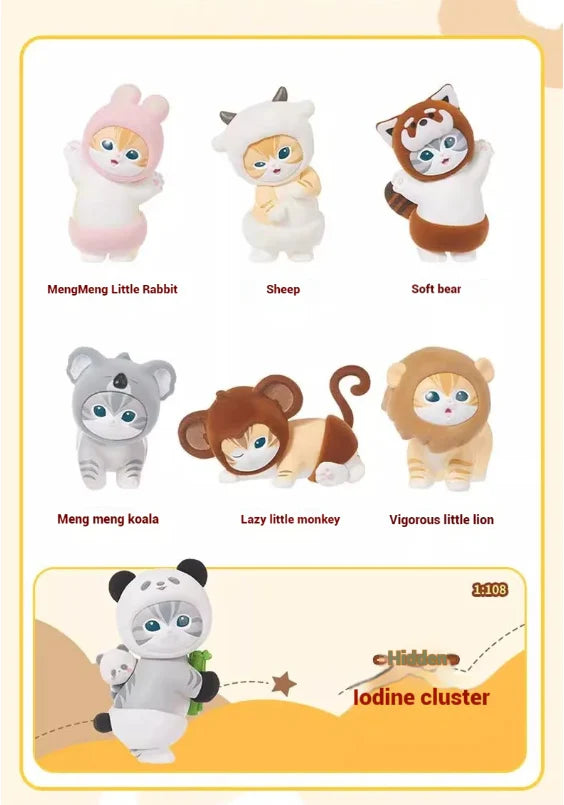 Mofusand Fluffy Party Cat Blind Box
