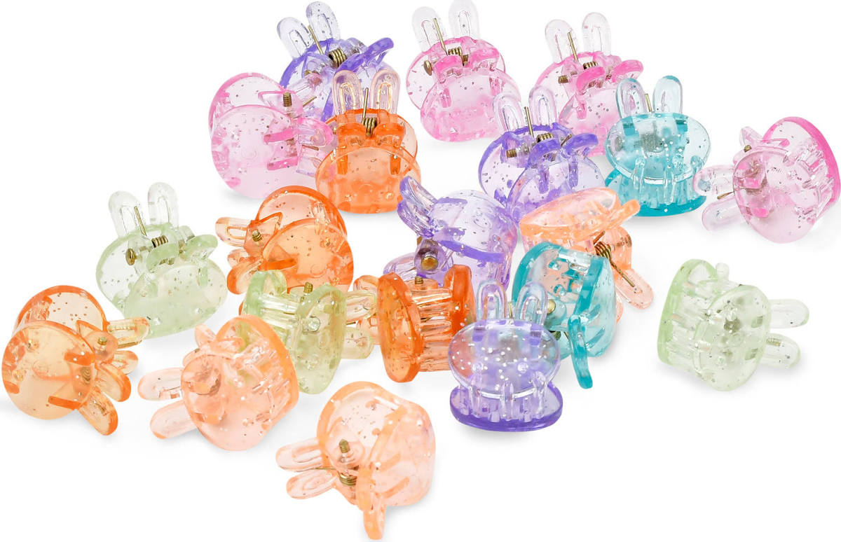Mini Carrot Bunny Clips